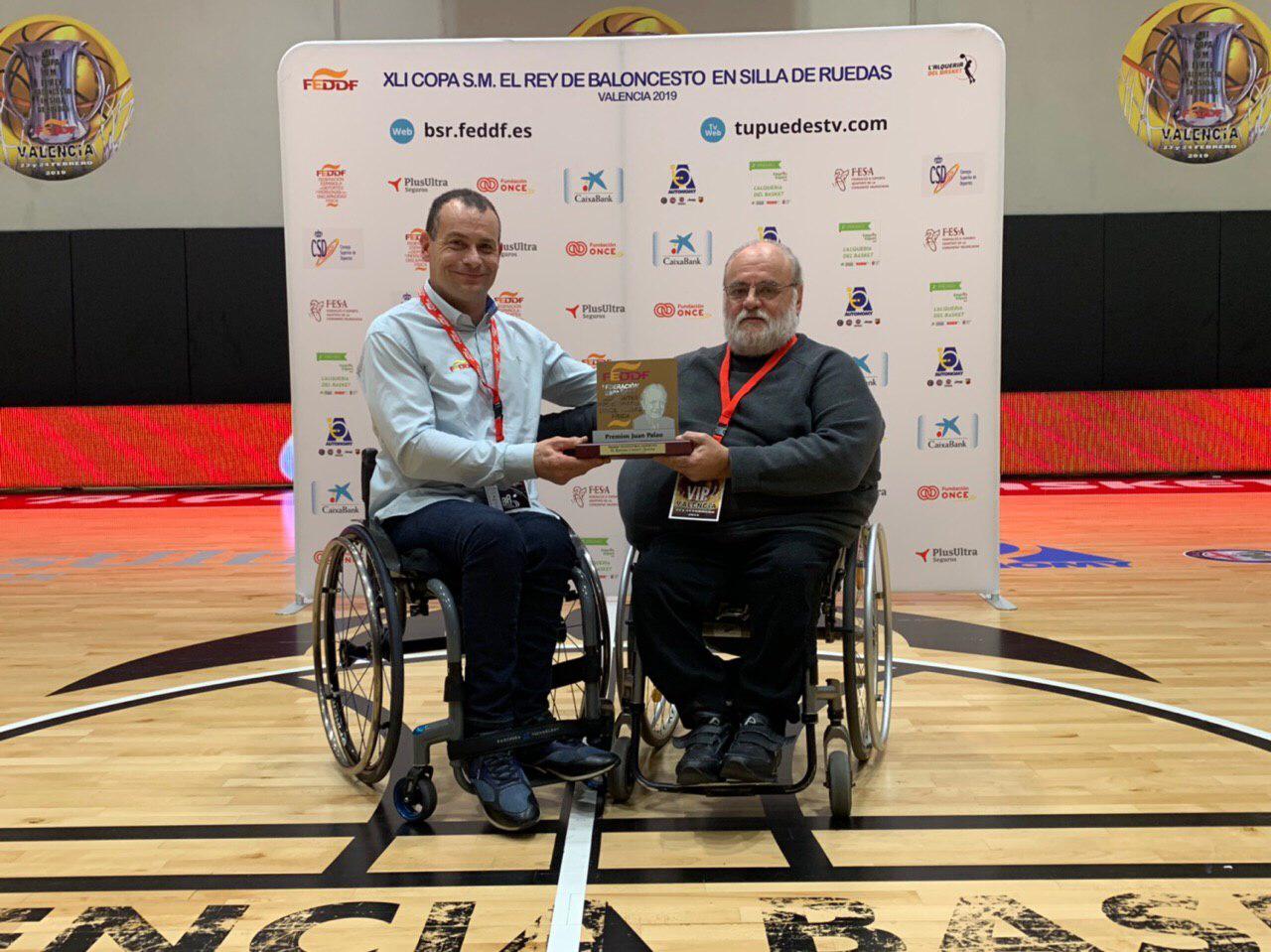 Ramón Gisbert, galadornado con el Premio Juan Palau extraordinario BSR