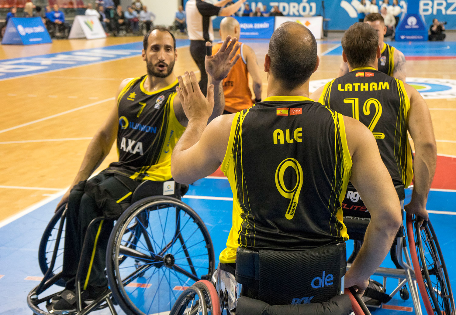 España tiene por segundo año seguido la mejor liga de Europa de baloncesto en silla de ruedas