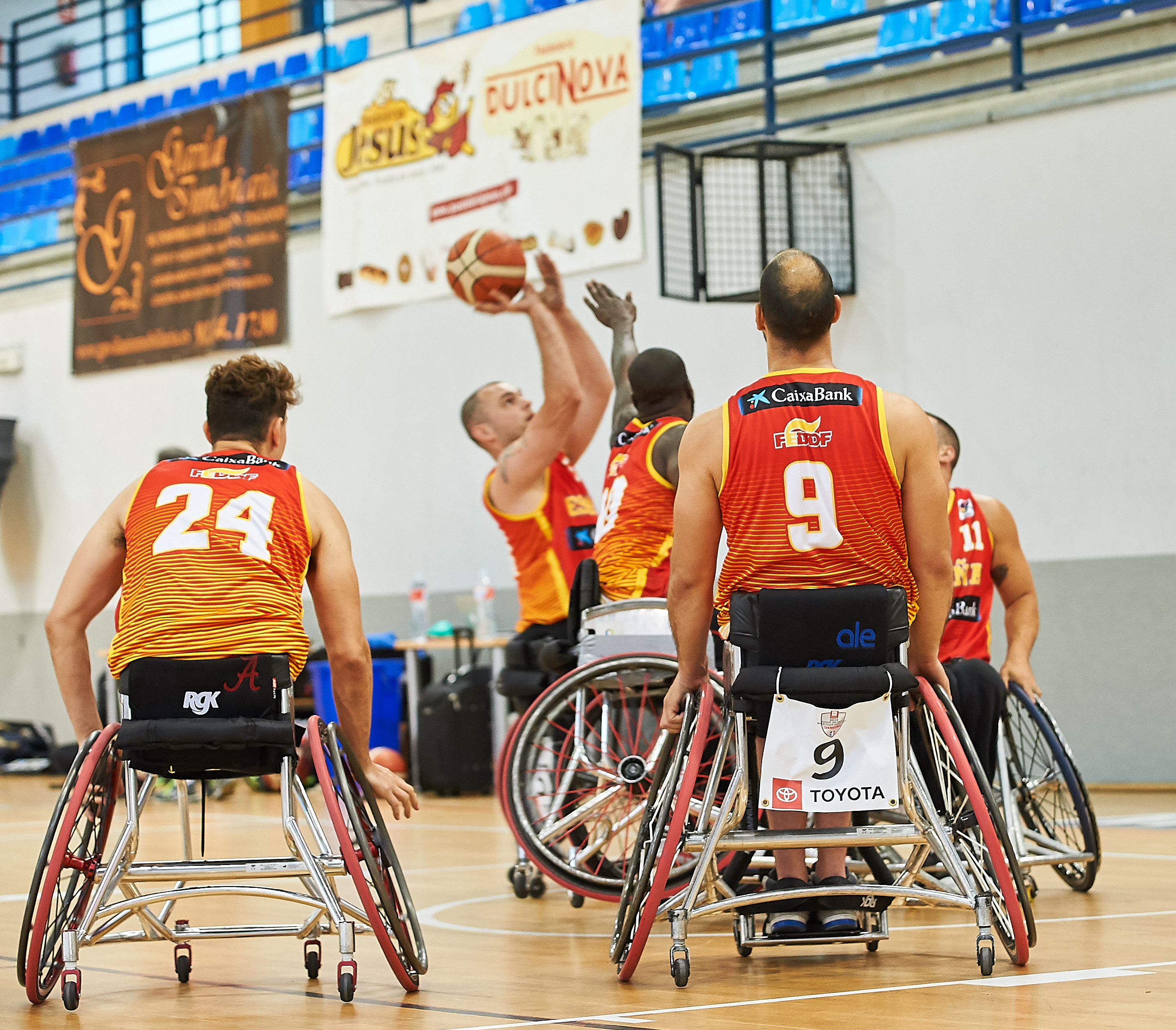 La selección masculina de basket en silla inicia su rodaje a Tokio 2020 en Semana Santa 