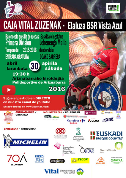Previa Caja Vital Zuzenak vs Elaluza Vistazul Dos Hermanas