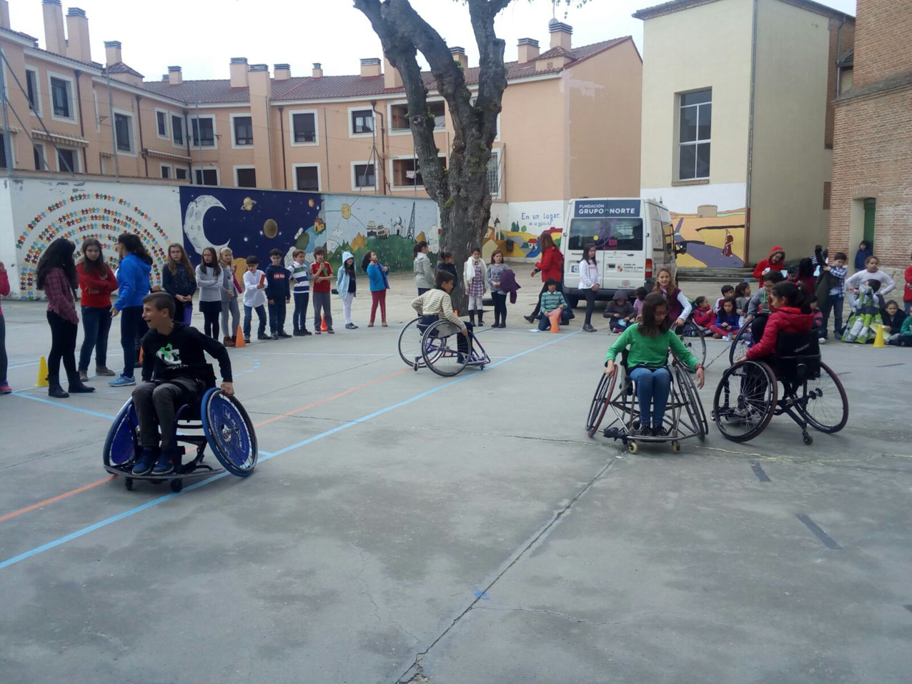 Deporte inclusivo con el Fundación Grupo Norte