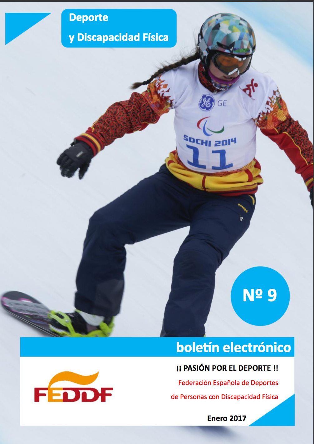 Boletín nº 9 de la FEDDF -Pasión por el deporte -