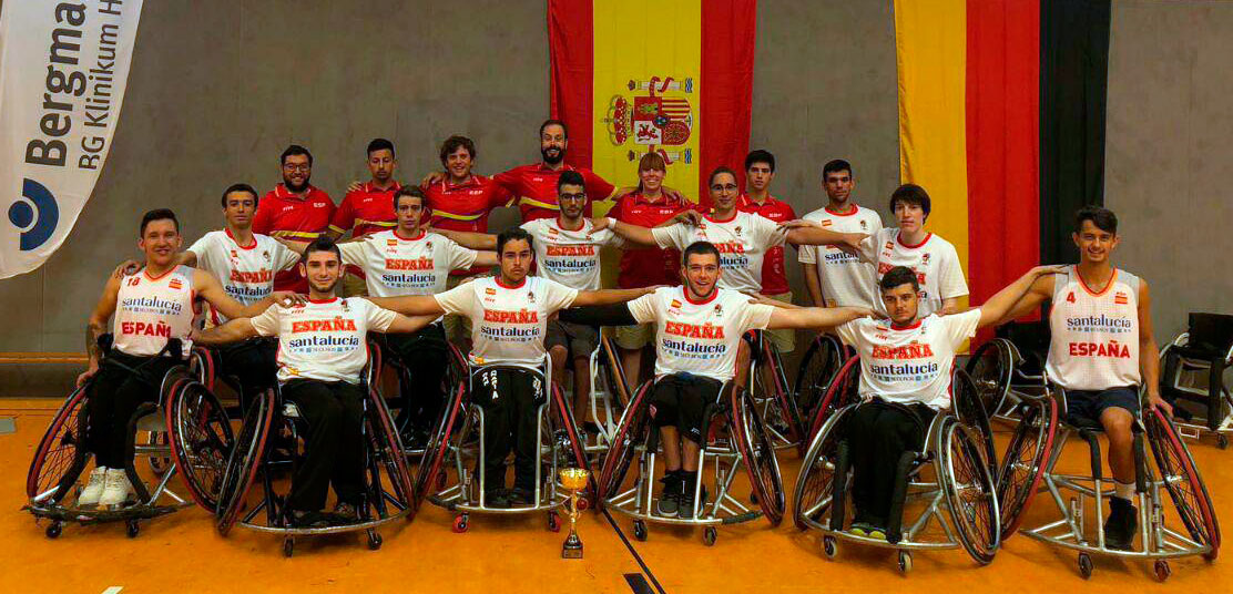 España sub-22, subcampeona del Junior Wheelchair Basketball Challenge en Alemania