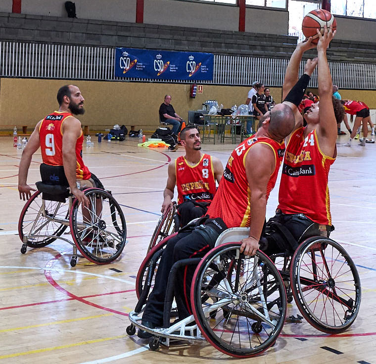 Valencia reunirá a la selección masculina de baloncesto en silla de ruedas en Semana Santa
