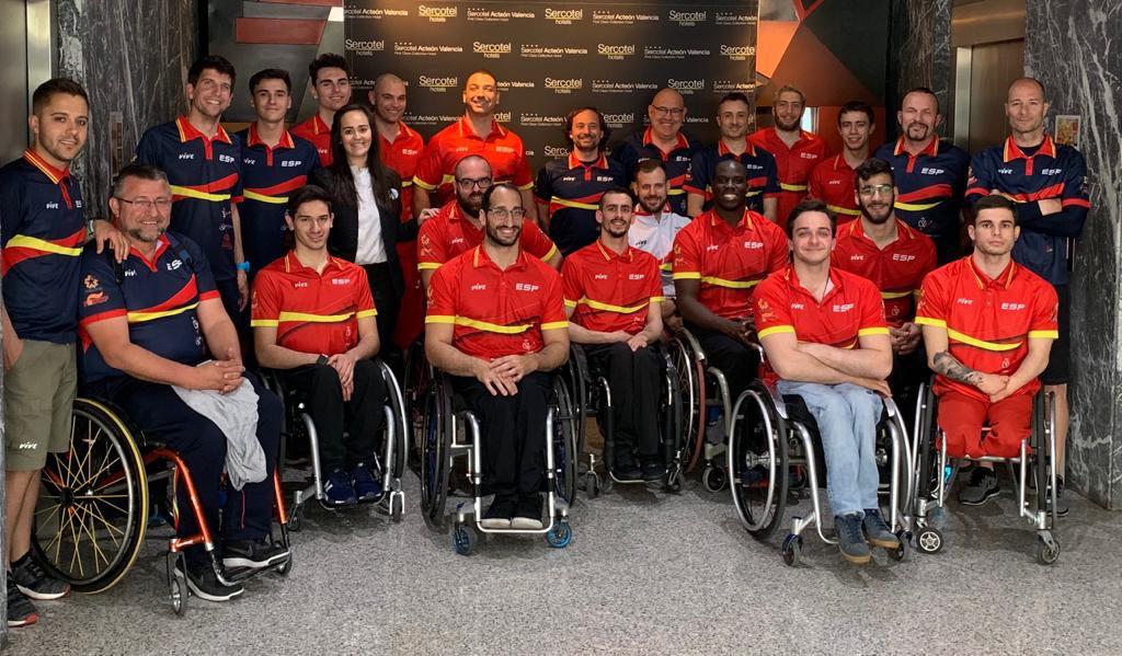 La Selección Española masculina de BSR pasa la Semana Santa en Valencia