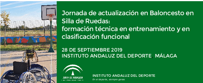 Jornada de actualización en Baloncesto en Silla de Ruedas: formación técnica en entrenamiento y en clasificación funcional