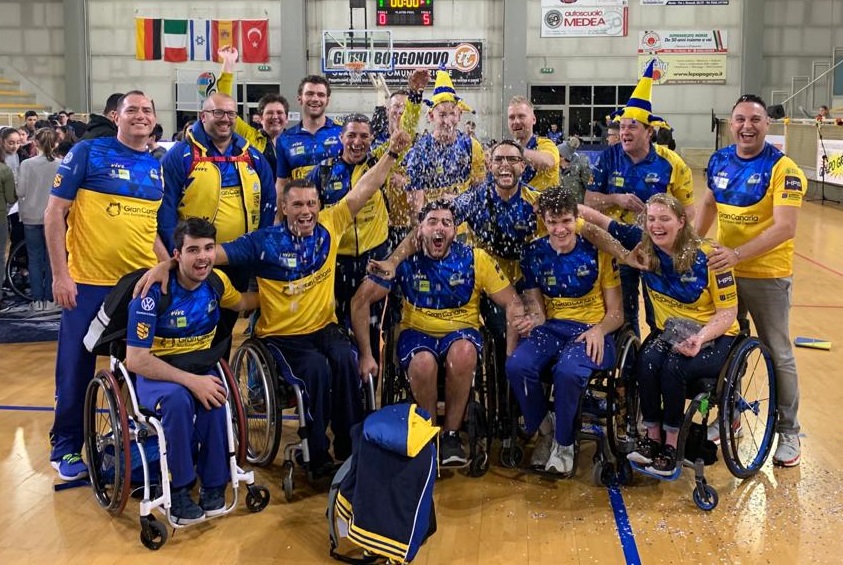 Récord de España con cuatro clubes entre los ocho mejores de Europa en baloncesto en silla de ruedas