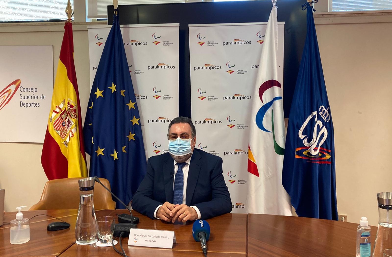 Miguel Carballeda, reelegido presidente del Comité Paralímpico Español