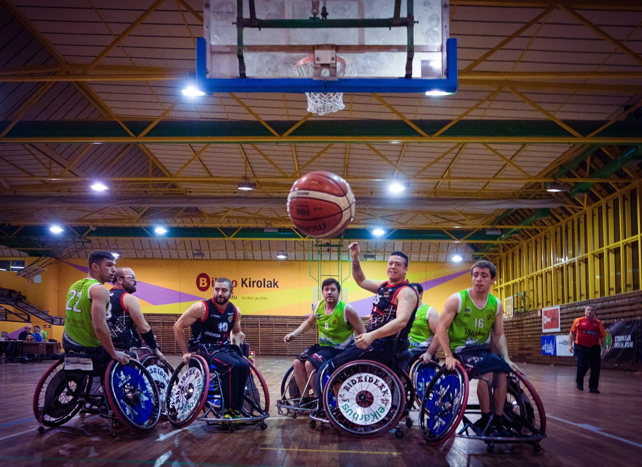 Regresa la magia de la Liga de baloncesto en silla de ruedas