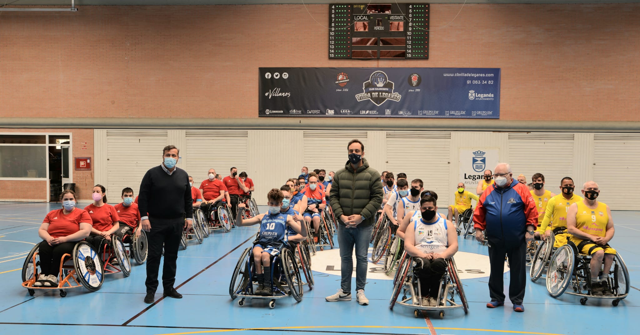Resultados fase ascenso Primera y Segunda baloncesto silla ruedas