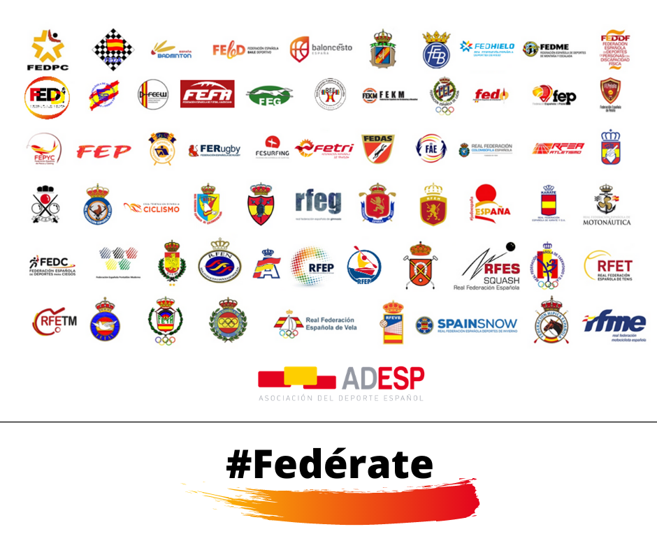 ADESP y 63 federaciones deportivas celebran el Día Internacional del Deporte