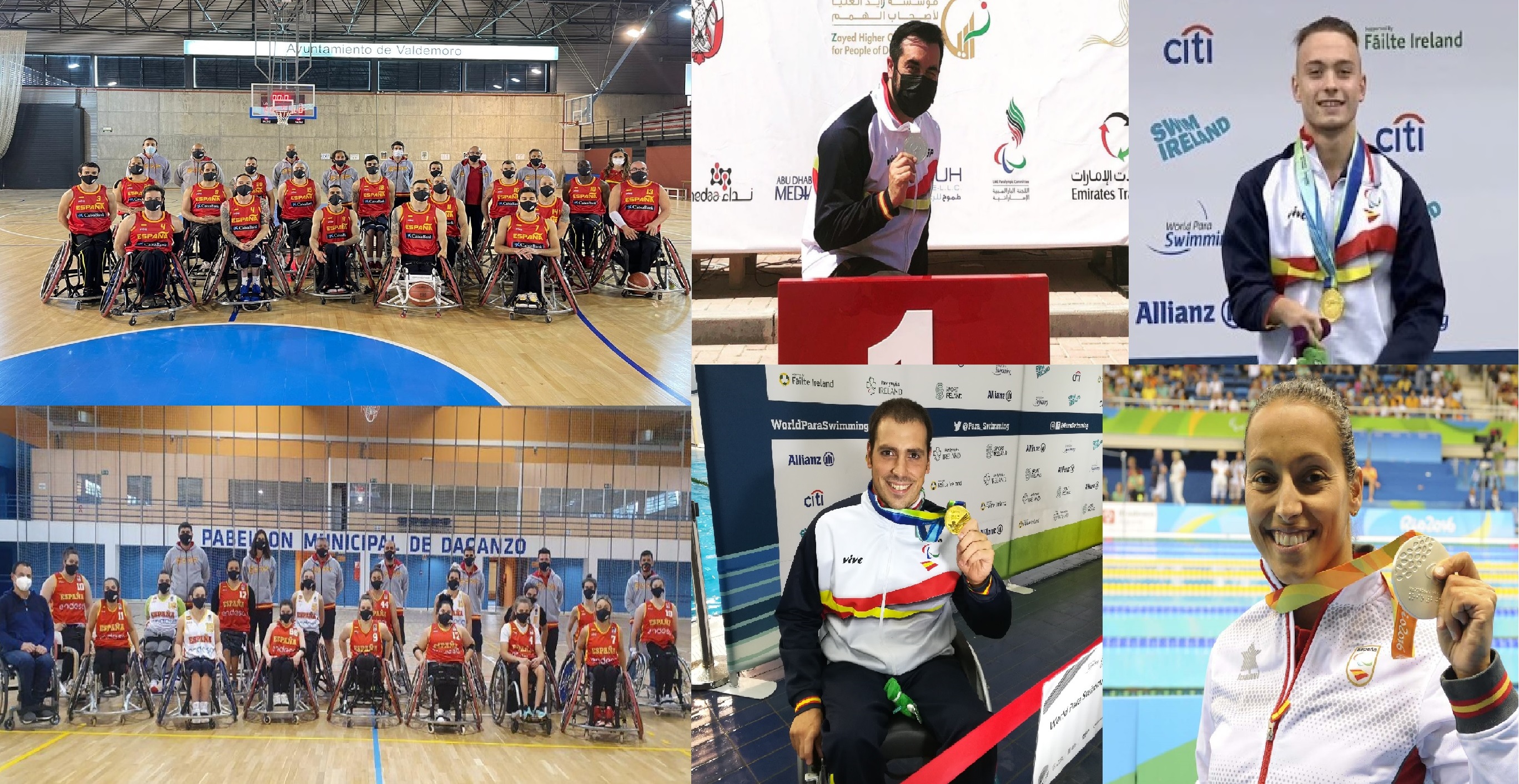 28 deportistas de la FEDDF certifican su clasificación para los Juegos Paralímpicos