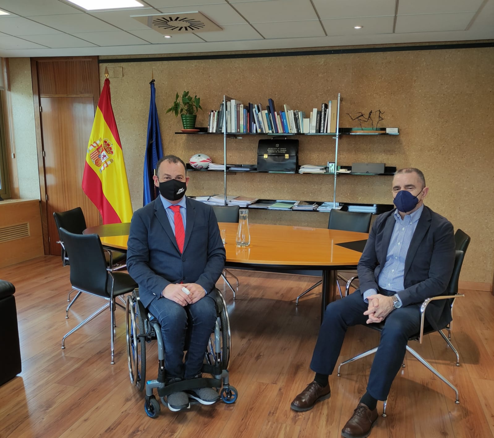 El Consejo Superior de Deportes muestra su "compromiso" con la FEDDF