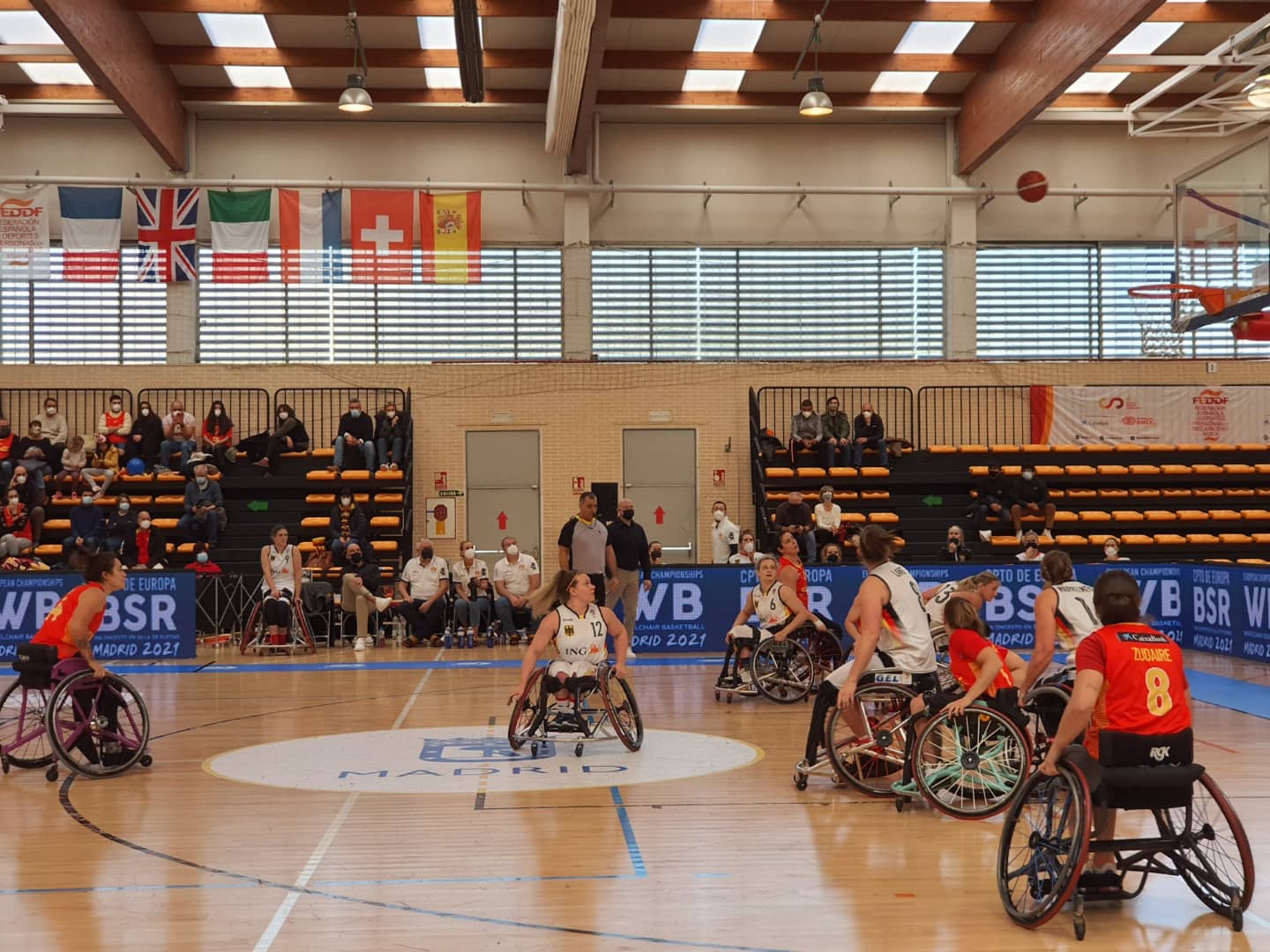 55-34. España sufre con Alemania la primera derrota del Europeo