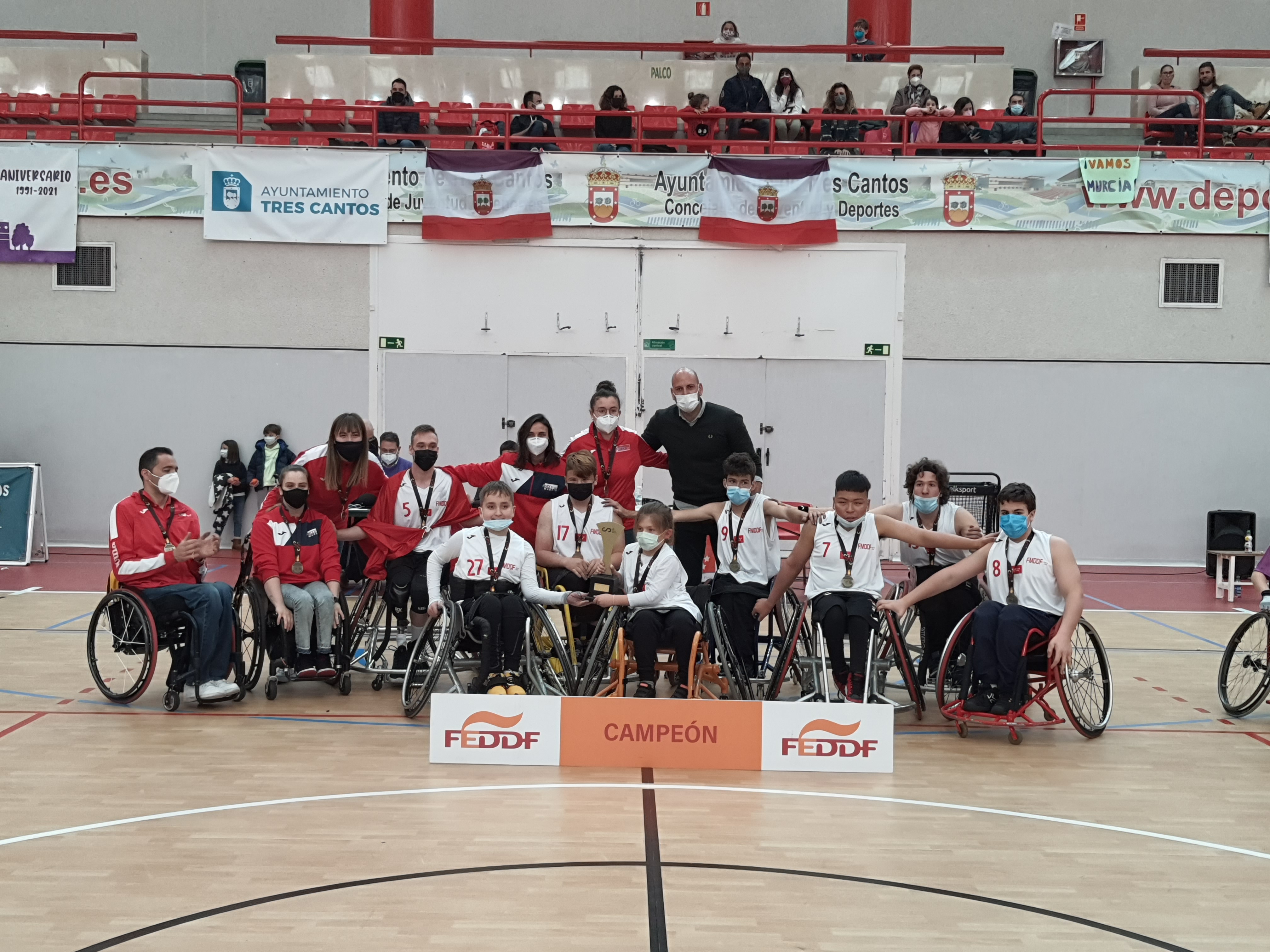 Madrid revalida el Campeonato de España de BSR de selecciones en edad escolar