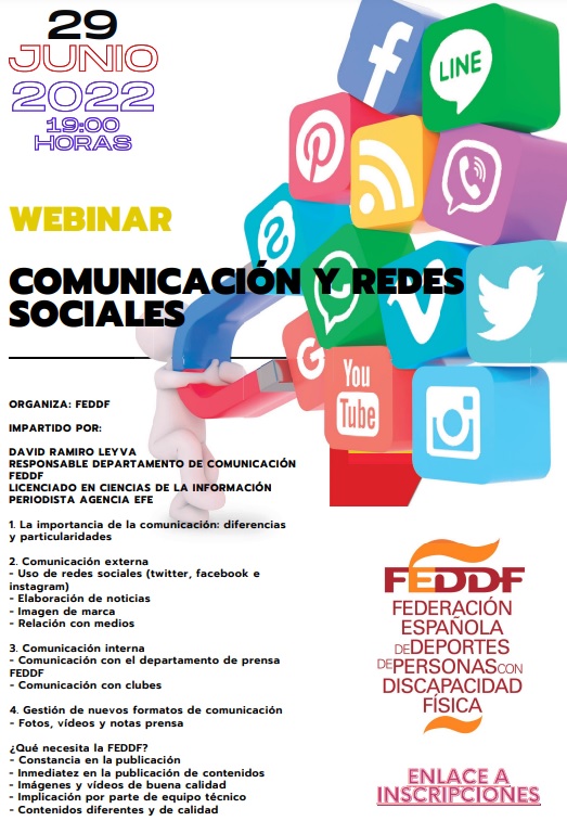 Webinar Comunicación y redes sociales