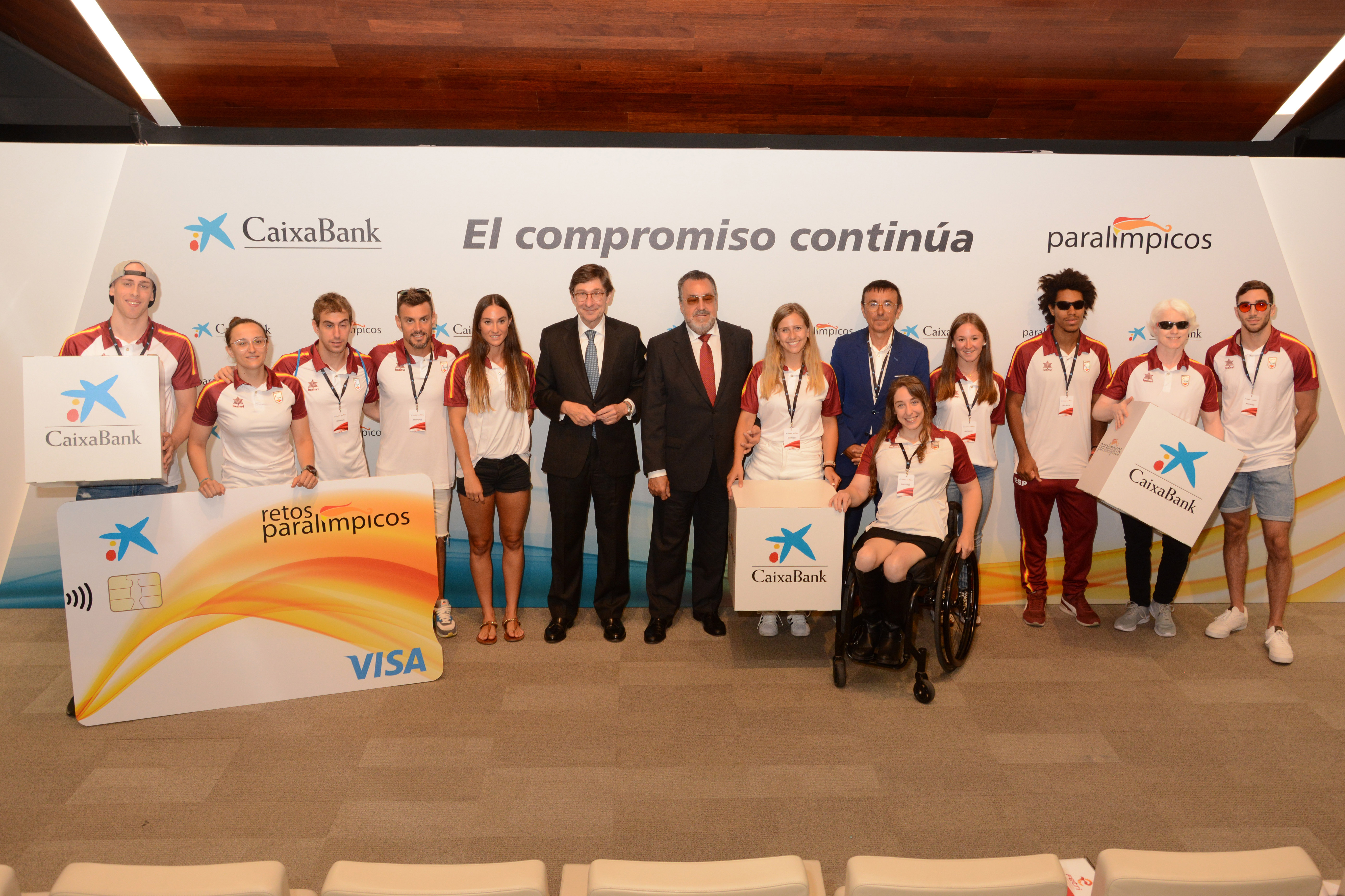 El Comité Paralímpico Español y CaixaBank renuevan su compromiso con vistas a París 2024