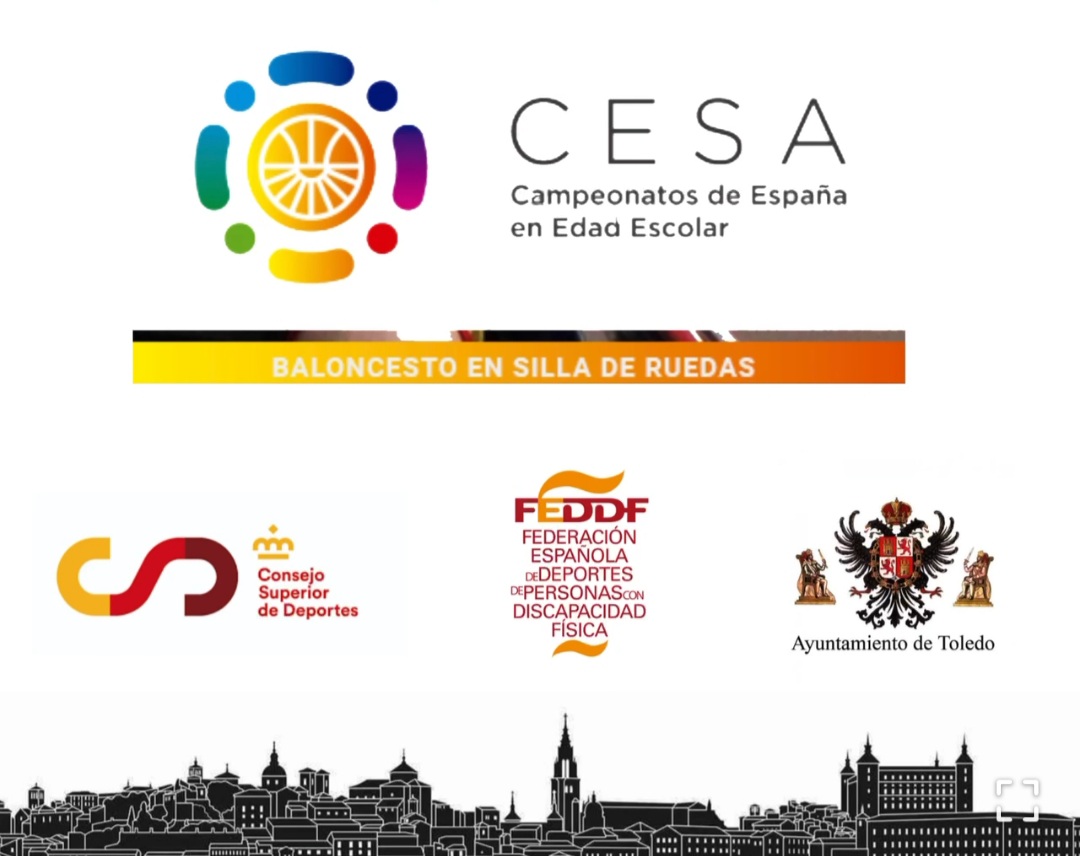 Toledo, sede de los Campeonatos de España de selecciones autonómicas en edad escolar 3X3 de BSR