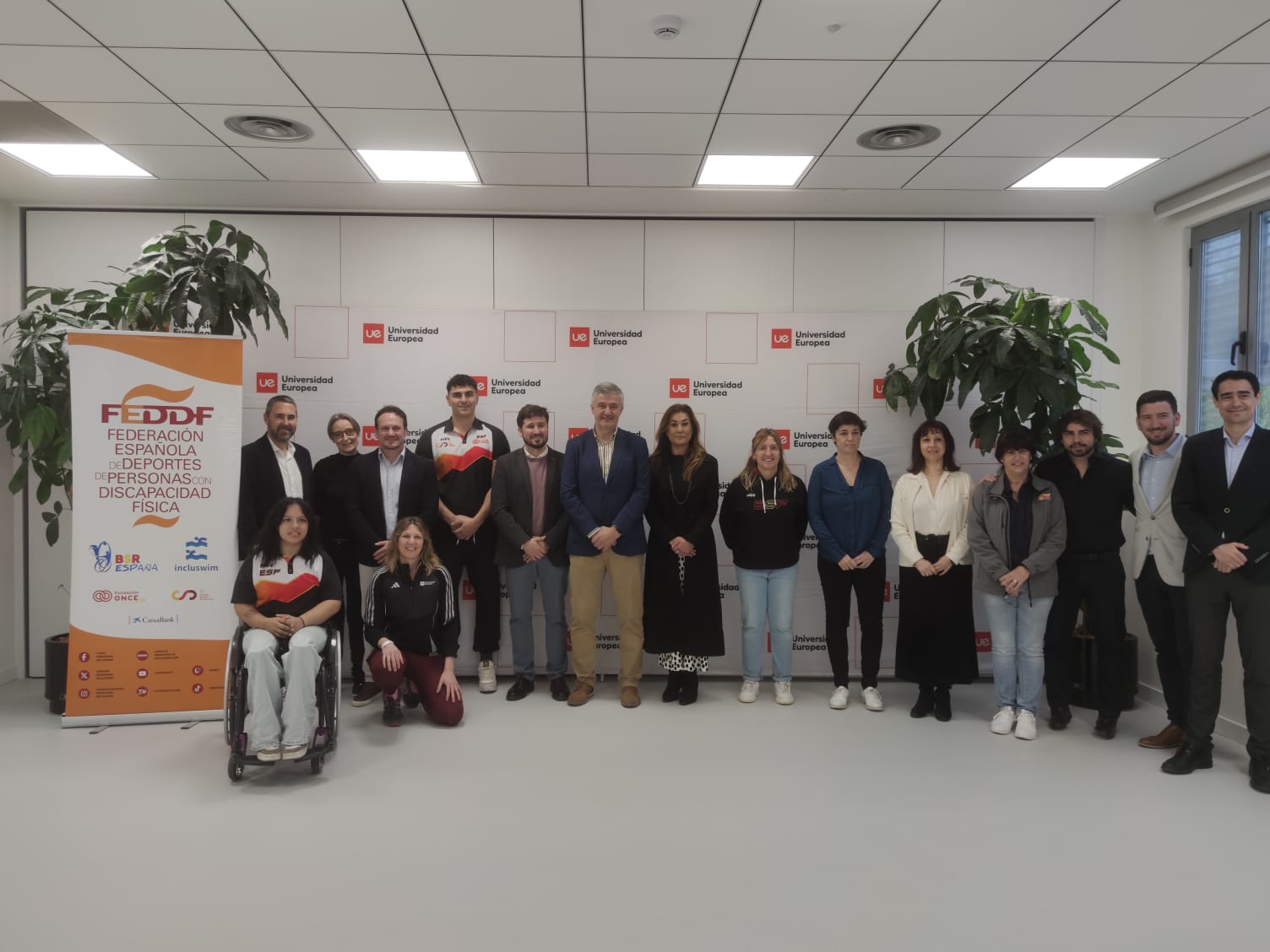 La FEDDF y la Universidad Europea firman un acuerdo de colaboración que impulsará el BSR